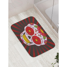 Catrina Art Ornate Bath Mat