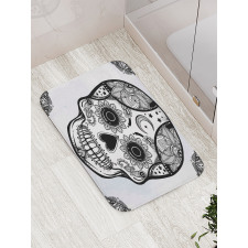 Hispanic Art Mascot Bath Mat