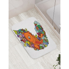 Big Fish Ocean Life Bath Mat