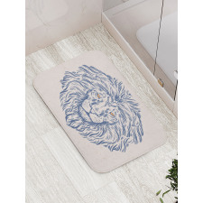 Animal Portrait Wildlife Bath Mat