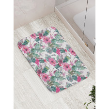 Spring Blooms Boho Style Bath Mat