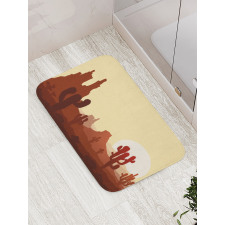 Arid Country Eco Sunset Bath Mat