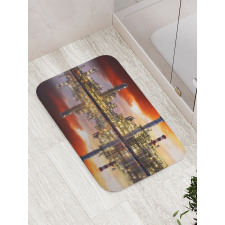 Oil Refinery Bath Mat