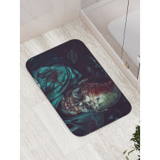 Fearful Vampire Bath Mat