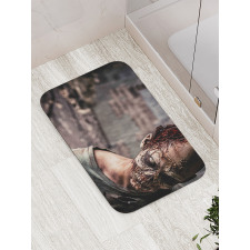 Creepy Look Killer Bath Mat