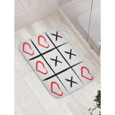 Humor Love Hobby Bath Mat