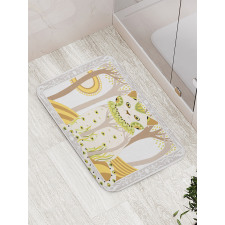 Magic Kitty Ornate Bath Mat