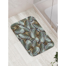 Butterflies Jungle Queen Bath Mat