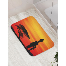 Mother and Child Bath Mat