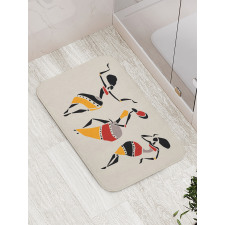 Native Dancers Bath Mat