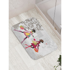 Retro Streets Urban Bath Mat