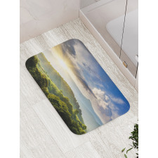 Sunrise Woodland Bath Mat