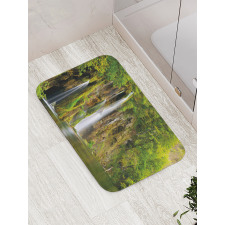 Majestic Waterfall River Bath Mat