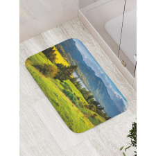 Summer Morning Lake Bath Mat