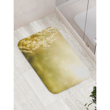 Scenic Autumn Meadow Bath Mat