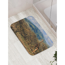 Giraffe Trees Africa Safari Bath Mat