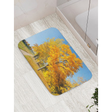 Maple Trees Countryside Bath Mat