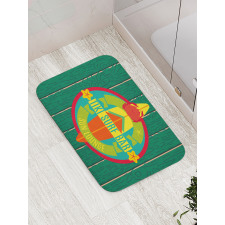 Surf Bar Holiday Bath Mat