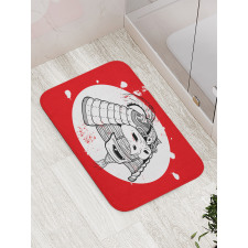 Mask Bath Mat