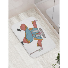 Costume Hat Bath Mat