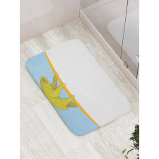 Underwater Wildlife Fauna Bath Mat