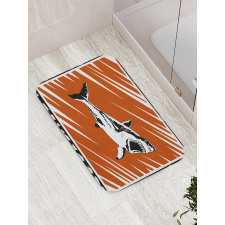 Killer Ocean Creature Bath Mat