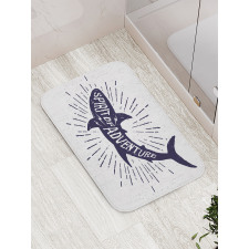 Spirit of Adventure Fish Bath Mat