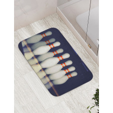 Pins on Alley Bath Mat