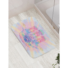 Energy Flow Aura Yoga Bath Mat