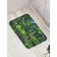 Green Untouched Nature Bath Mat