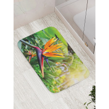 Bird of Paradise Flower Bath Mat