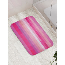 Abstract Vibrant Bath Mat
