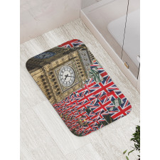 UK Flags Bath Mat