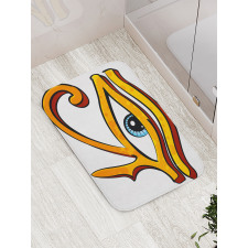 Eye Shape Egyptian Bath Mat