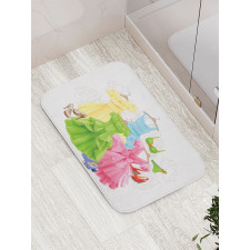 Girl Wardrobe Bath Mat