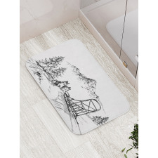 Winter Woods Bath Mat