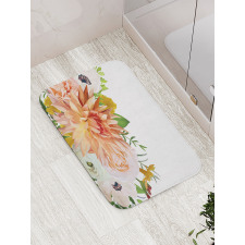 Fresh Leaves Bath Mat