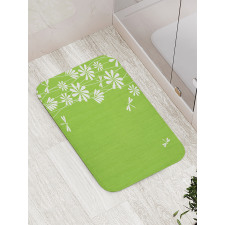 Spring Childish Art Bath Mat