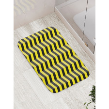 Warning Sign Bath Mat