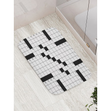 Game Grid Bath Mat