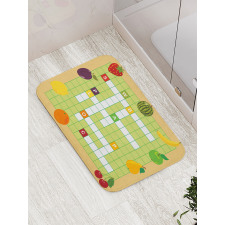 Summer Fruit Bath Mat