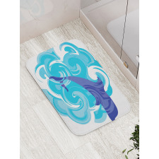 Waves Aqua Life Nature Bath Mat