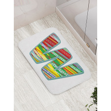 W Boho Eastern African Bath Mat