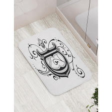 D Medieval Art Bath Mat