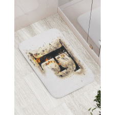 Aflame F Latin Bath Mat