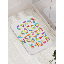 Cheerful Kids Design Bath Mat