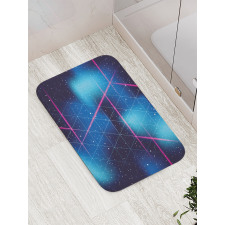 Retrofuturistic Bath Mat