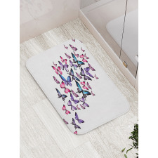 Many Butterflies Bath Mat