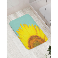 Close up Half Petal Bath Mat