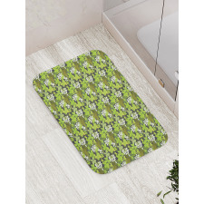 Nostalgia Vintage Foliage Bath Mat